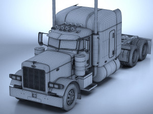 Peterbilt 379 Truck 1987 Modelo 3D
