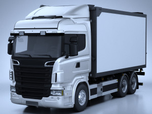 Generic Swedish Truck 01 3D-Modell