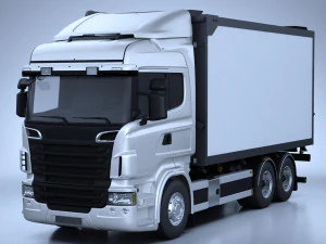 Caminh&atilde;o Sueco Gen&eacute;rico 01 Modelo 3D