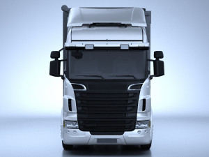 Generic Swedish Truck 01 Model 3D