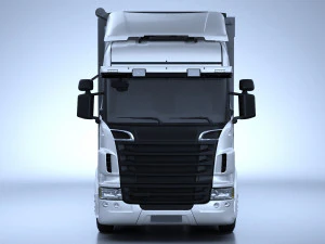 Generic Swedish Truck 01 3D Model