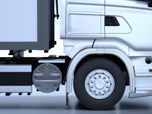 Generic Swedish Truck 01 Model 3D
