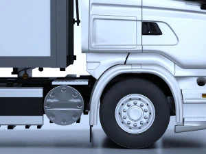 Generic Swedish Truck 01 3D Model