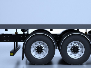 Generic Swedish Truck 01 Model 3D