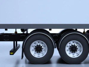 Generic Swedish Truck 01 3D Model