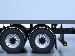 Generic Swedish Truck 01 Model 3D