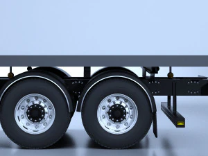 Generic Swedish Truck 01 3D Model