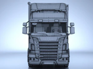 Generic Swedish Truck 01 3D Model