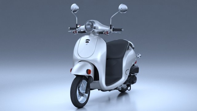 Honda Metropolitan 2013 3D 모델 .c4d .max .obj .3ds .fbx .stl .blend 