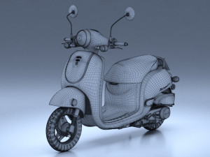 Honda Metropolitan 2013 3D 모델
