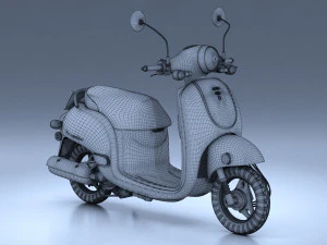 Honda Metropolitan 2013 3D Model