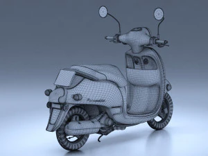 Honda Metropolitan 2013 3D Model