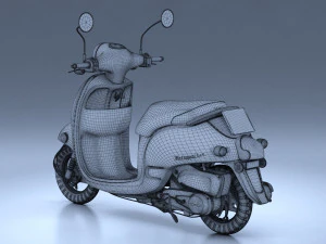 Honda Metropolitan 2013 3D Model