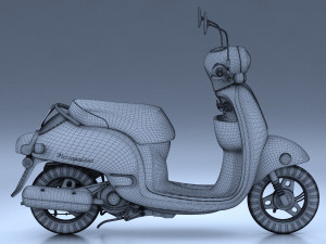 Honda Metropolitan 2013 3D 모델