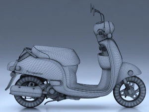 Honda Metropolitan 2013 3D Model