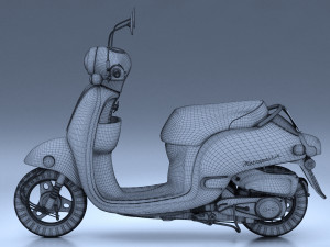 Honda Metropolitan 2013 3D 모델