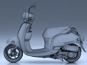 Honda Metropolitan 2013 3D Model