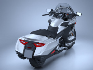 Honda GL 1800 Gold Wing 2018 3Dモデル