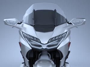 Honda GL 1800 Gold Wing 2018 3Dモデル