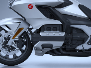 Honda GL 1800 Gold Wing 2018 3Dモデル