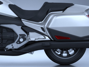 Honda GL 1800 Gold Wing 2018 3Dモデル