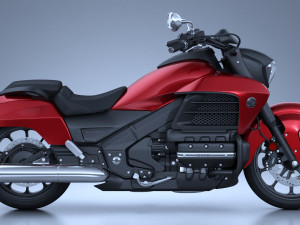 Honda Valkyrie GL1800C 2015 Model 3D