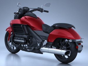 Honda Valkyrie GL1800C 2015 Model 3D