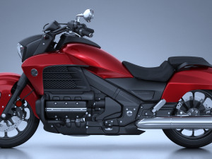 Honda Valkyrie GL1800C 2015 Model 3D