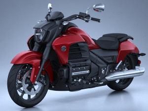 Honda Valkyrie GL1800C 2015 Model 3D