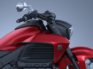 Honda Valkyrie GL1800C 2015 Model 3D