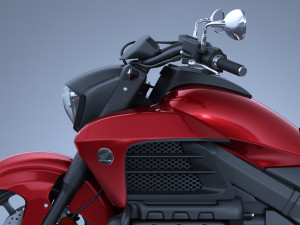 Honda Valkyrie GL1800C 2015 Model 3D