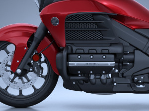 Honda Valkyrie GL1800C 2015 Model 3D
