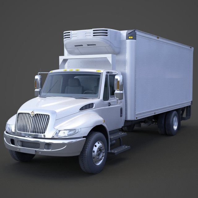 International DuraStar 2002 Modelo 3D .c4d .max .obj .3ds .fbx .stl .blend 