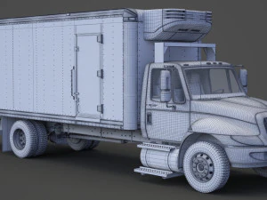 International DuraStar 2002 3D Model