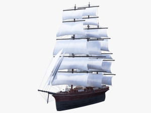 Old Ship Modèle 3D