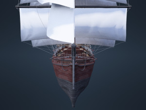 Old Ship Modelo 3D
