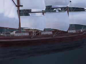 Old Ship Modelo 3D