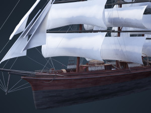 Old Ship Modelo 3D