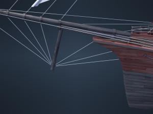 Old Ship Modelo 3D