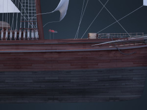 Old Ship Modelo 3D