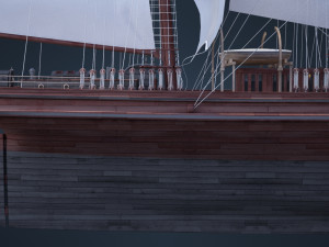 Old Ship Modelo 3D