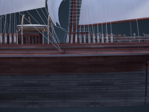 Old Ship Modelo 3D