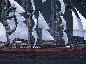 Old Ship Modelo 3D