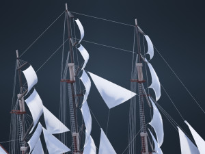 Old Ship Modelo 3D