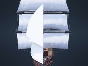 Old Ship Modelo 3D
