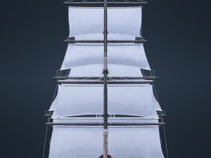 Old Ship Modelo 3D