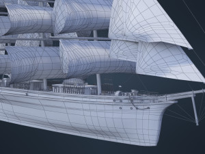 Old Ship Modelo 3D