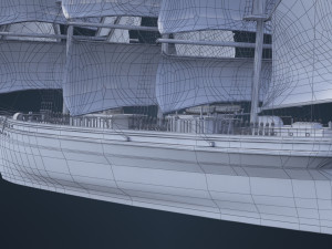 Old Ship Modelo 3D