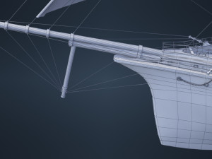 Old Ship Modelo 3D