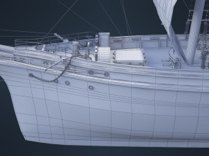 Old Ship Modelo 3D